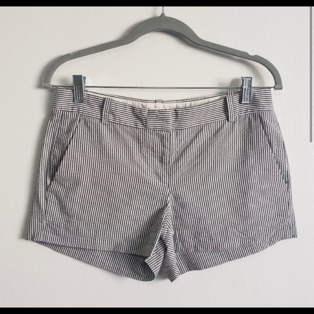 J. Crew pin stripe shorts
